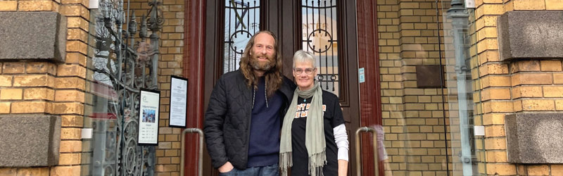 Foto af Asbjørn Christensen og Anne-Lise Sindvald - borgerrepræsentanter i Udsatterådet