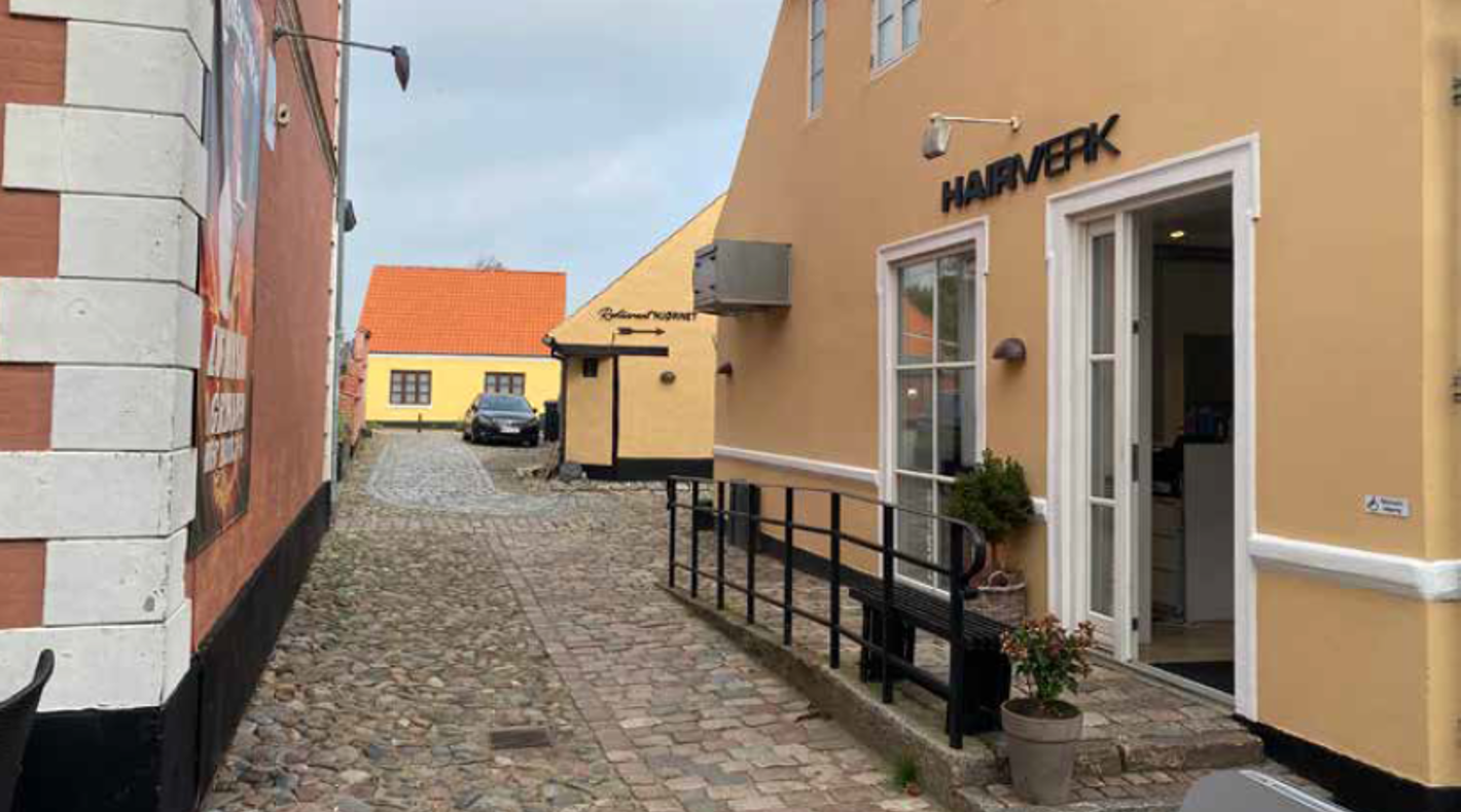 Vellykket belægning i passage ved Pindborggade