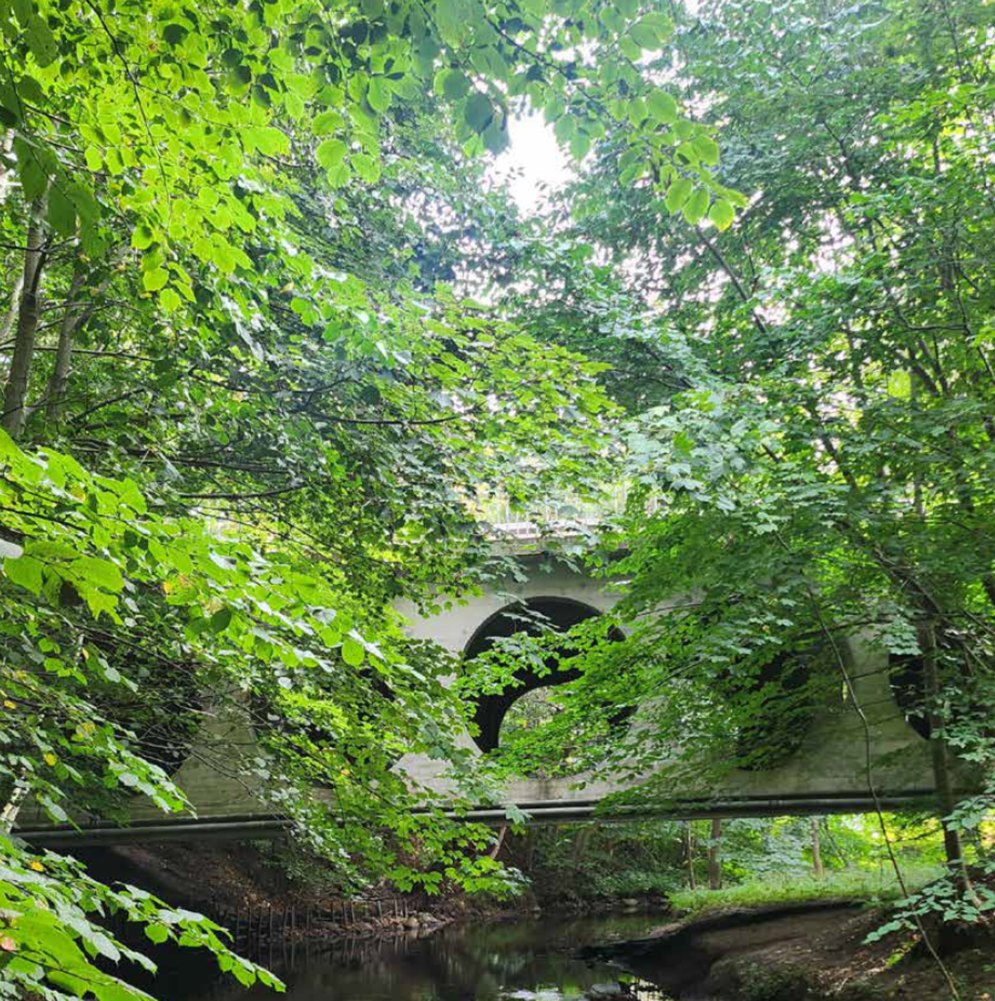 Gangbro over Sæby Å