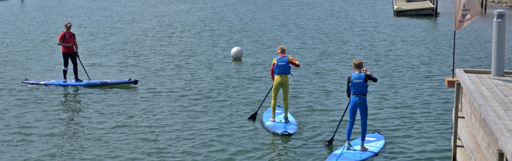 Sup-aktiviteter i Sæby Havn