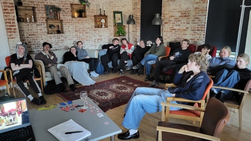 Foto af elever fra Filmmaskinen.
