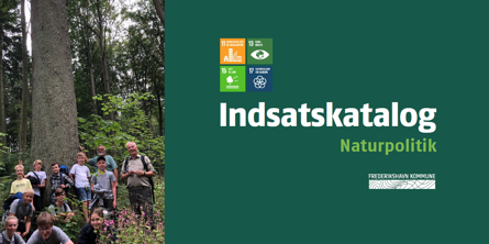 Forside til folderen til Indsatskatalog til Naturpolitik