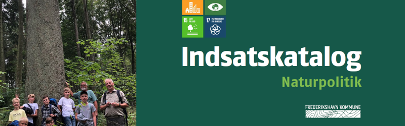 Forside til folderen til Indsatskatalog til Naturpolitik