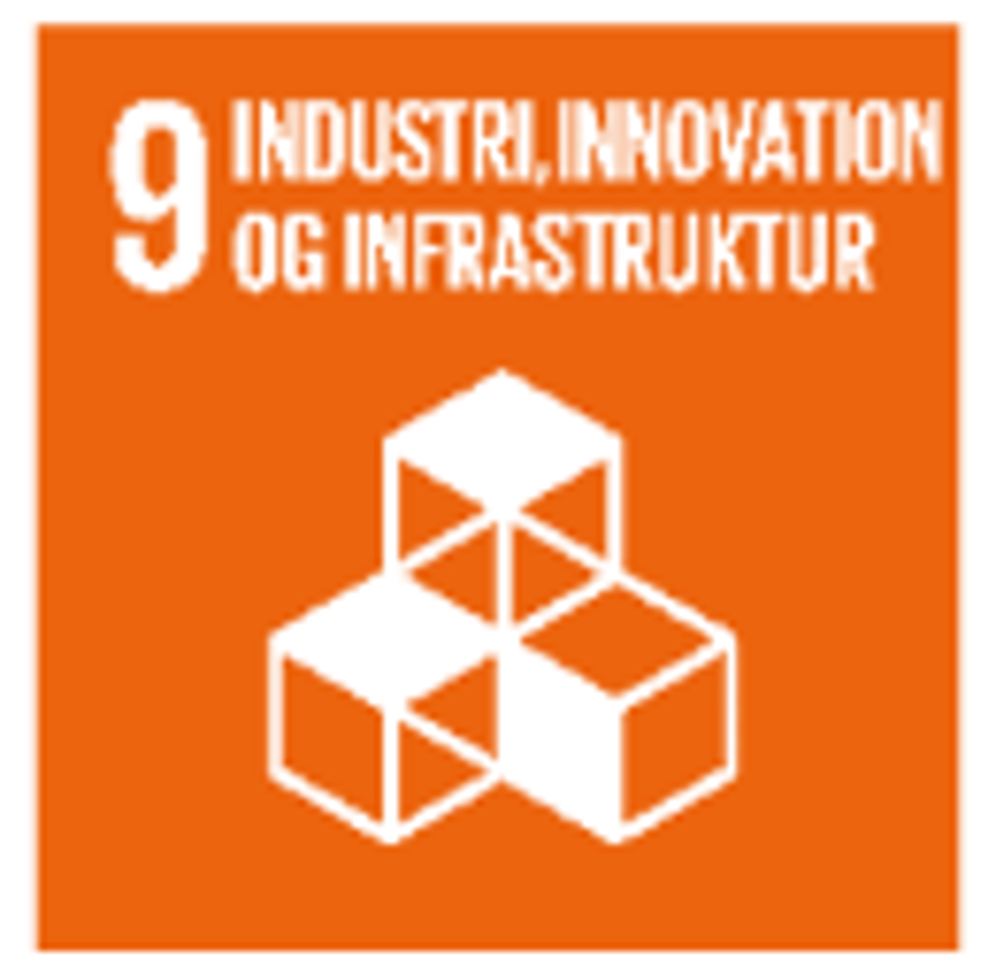 Ikon for verdenmål 9 (industri, innovation og infrastruktur