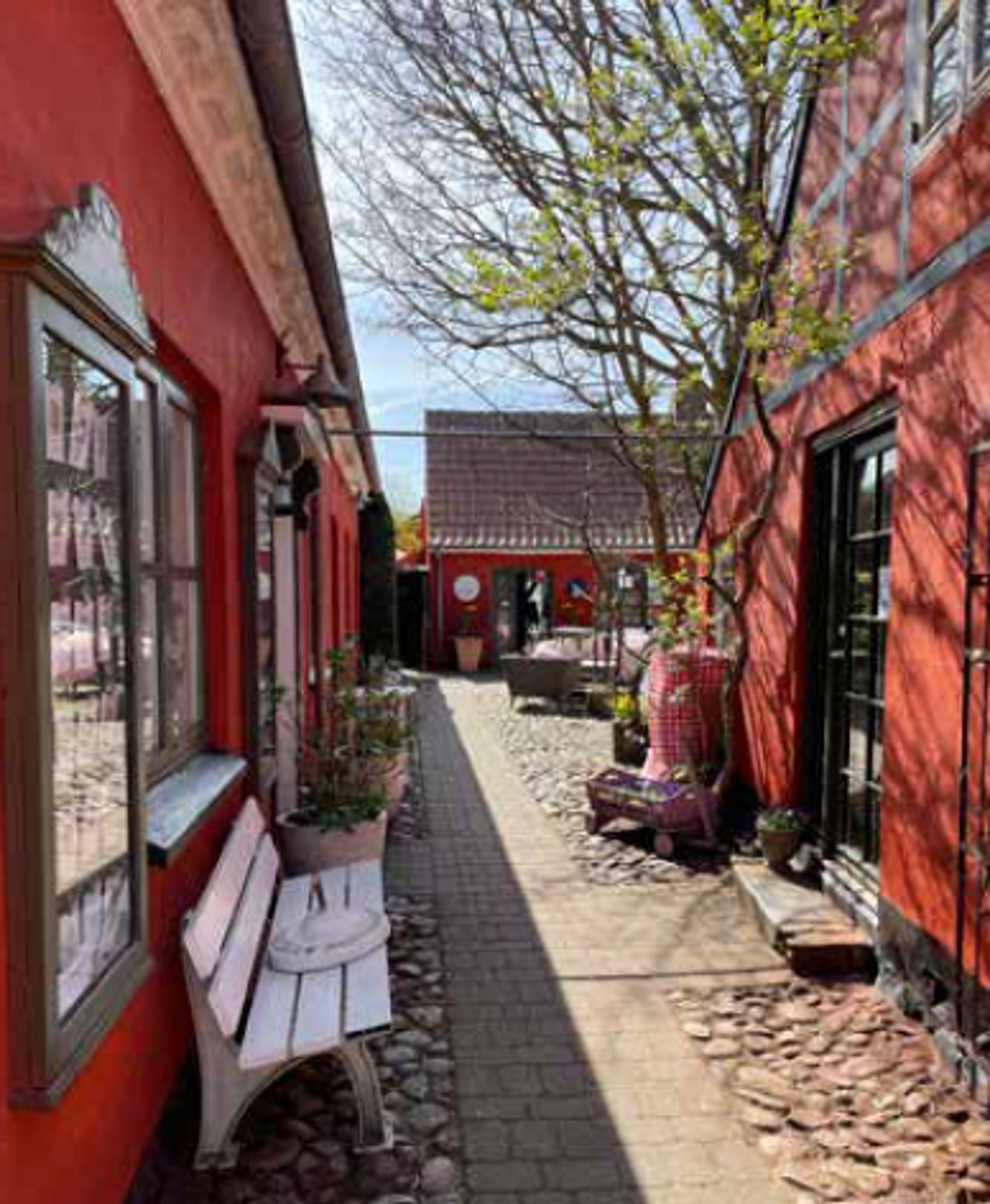 Snedkergårdens baggårdsmiljø